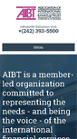 Mobile Screenshot of aibt-bahamas.com